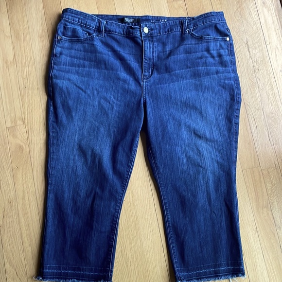 Simply Vera Vera Wang Denim - Simply Vera Vera Wang Capri Pants